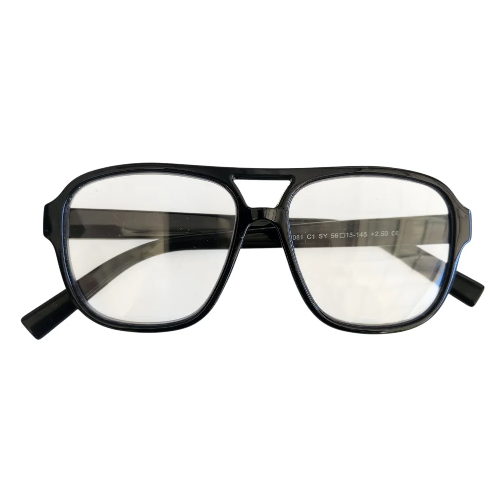 3 Pack NEW Aviator Oversized Reading Glasses Blue Light Block +2.50